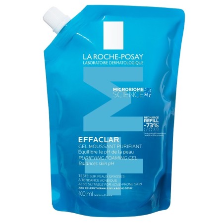 La Roche-posay Effaclar Gel Detergente Refill 400 Ml La Roche-posay Effaclar Gel Detergente Refill 400 Ml