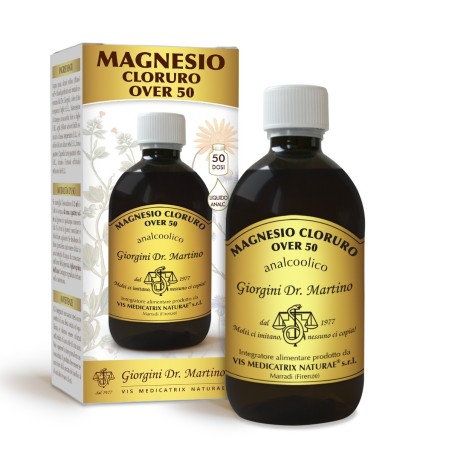 Dr. Giorgini Magnesio Cloruro Over 50 500 Ml Liquido Analcolico Dr. Giorgini Magnesio Cloruro Over 50 500 Ml Liquido Analcolico