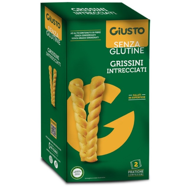 Farmafood Giusto Senza Glutine Intrecciati Grissini 150 G