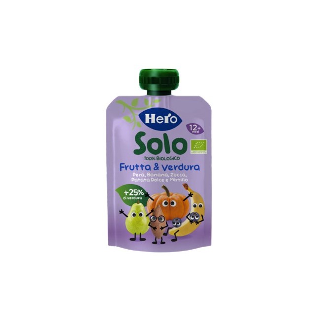 Fater Hero Solo Omogeneizzato Patata Dolce Zucca Banana Mirtillo 100 G Fater Hero Solo Omogeneizzato Patata Dolce Zucca Banana Mirtillo 100 G