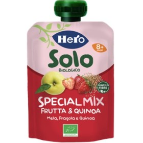 Fater Hero Solo Frutta + Cereali Fragola Mela Quinoa 100 G