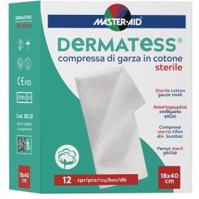 Pietrasanta Pharma Garza Idrofila Dermatess Cotone 18x40 12 Pezzi