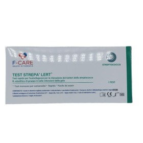 Farvima Medicinali F Care Strep Alert Test Rapido Per Rilevazione Streptococco