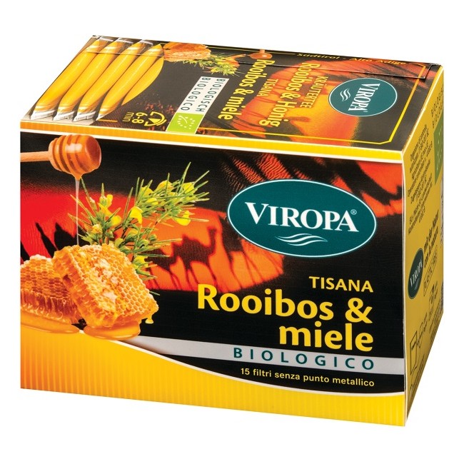 Viropa Import Viropa Tisana Rooibos&miele Biologico 15 Filtri Viropa Import Viropa Tisana Rooibos&miele Biologico 15 Filtri