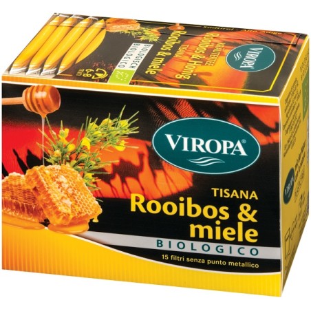 Viropa Import Viropa Tisana Rooibos&miele Biologico 15 Filtri