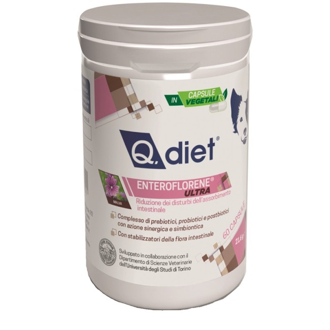 Q Vet Q Diet Enteroflorene Ultra 60 Capsule Q Vet Q Diet Enteroflorene Ultra 60 Capsule