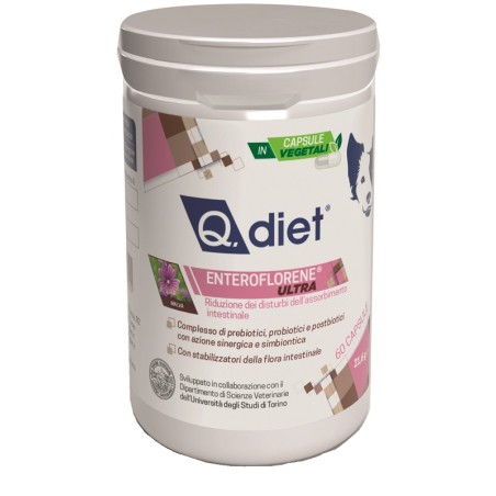 Q Vet Q Diet Enteroflorene Ultra 60 Capsule Q Vet Q Diet Enteroflorene Ultra 60 Capsule