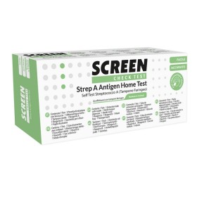 Screen Italia Strep A Antigen Home Test Determinazione Qualitativa Antigeni Streptococco A Da Tampone Faringeo 1 Pezzo