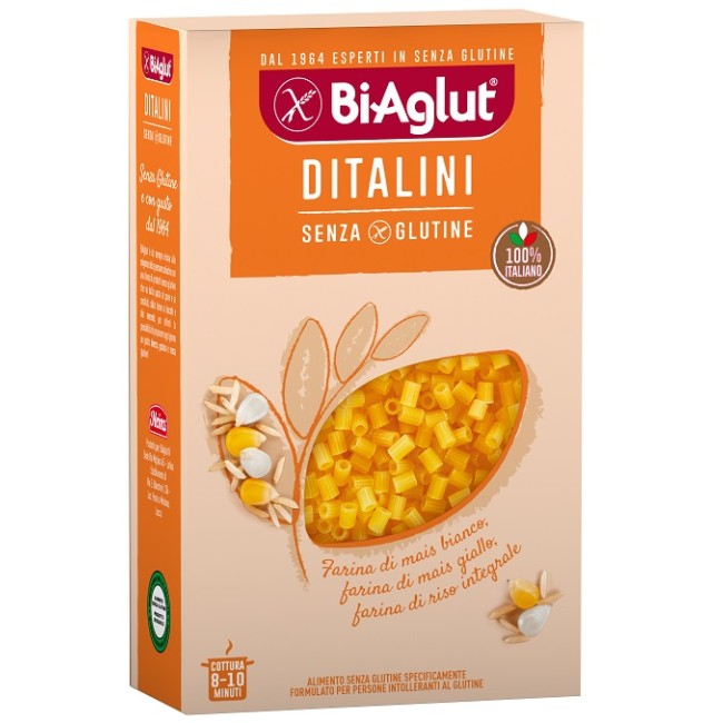 Biaglut Pasta Senza Glutine Ditalini 400 G Biaglut Pasta Senza Glutine Ditalini 400 G