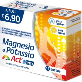 F&f Magnesio E Potassio Act Zero 14 Bustine