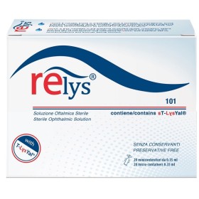 Trb Chemedica Relys Monodose Soluzione Oftalmica 20 Minicontenitori Da 0,35 Ml Senza Conservanti