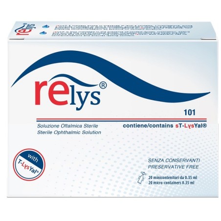 Trb Chemedica Relys Monodose Soluzione Oftalmica 20 Minicontenitori Da 0,35 Ml Senza Conservanti Trb Chemedica Relys Monodose Soluzione Oftalmica 20 Minicontenitori Da 0,35 Ml Senza Conservanti