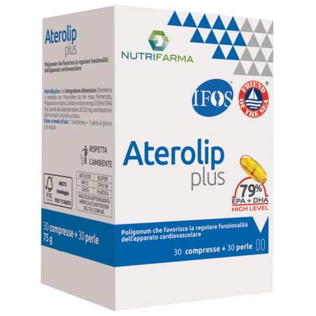 Aqua Viva Aterolip Plus 79% 30 Compresse + 30 Perle Aqua Viva Aterolip Plus 79% 30 Compresse + 30 Perle