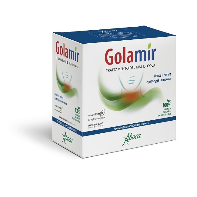 Aboca Golamir 20 Compresse Orosolubili Aboca Golamir 20 Compresse Orosolubili