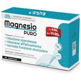 Paladin Pharma Sanavita Magnesio Puro 45 Compresse