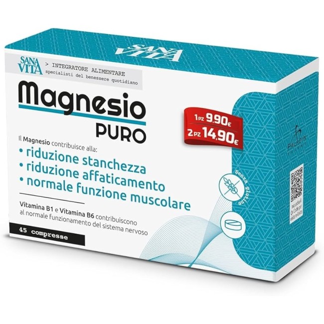 Paladin Pharma Sanavita Magnesio Puro 45 Compresse