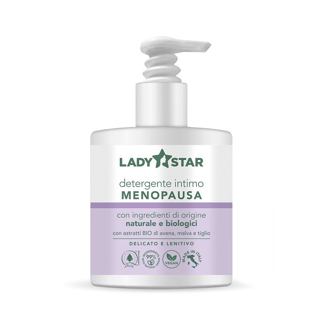 Farvima Medicinali Ladystar Detergente Intimo Donna In Menopausa 300 Ml Farvima Medicinali Ladystar Detergente Intimo Donna In Menopausa 300 Ml