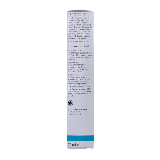 Wala Dr Hauschka Dentifricio Sensitive Acqua Salina 75 Ml Wala Dr Hauschka Dentifricio Sensitive Acqua Salina 75 Ml