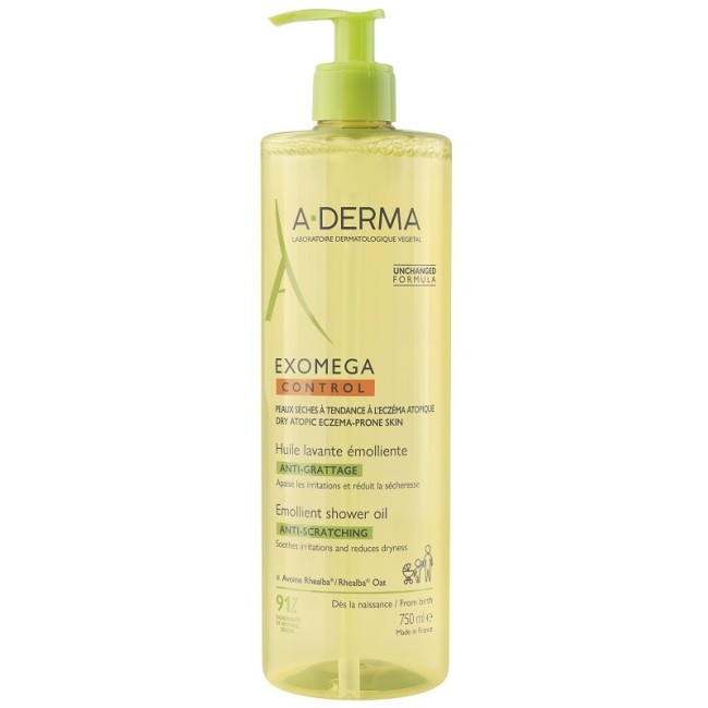 A-derma Exomega Control Olio Lavante Emolliente 750 Ml A-derma Exomega Control Olio Lavante Emolliente 750 Ml