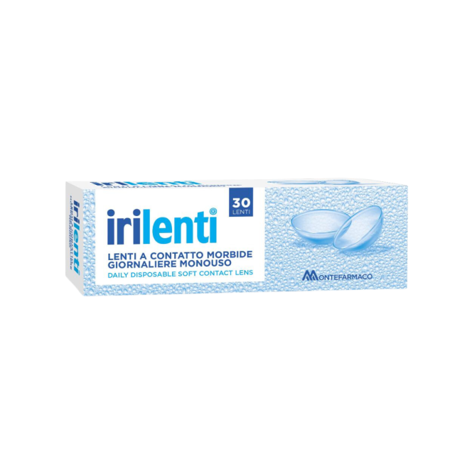 Montefarmaco Lenti A Contatto Giornaliere Irilenti Lenti Daily -4,00 30 Pezzi Montefarmaco Lenti A Contatto Giornaliere Irilenti Lenti Daily -4,00 30 Pezzi