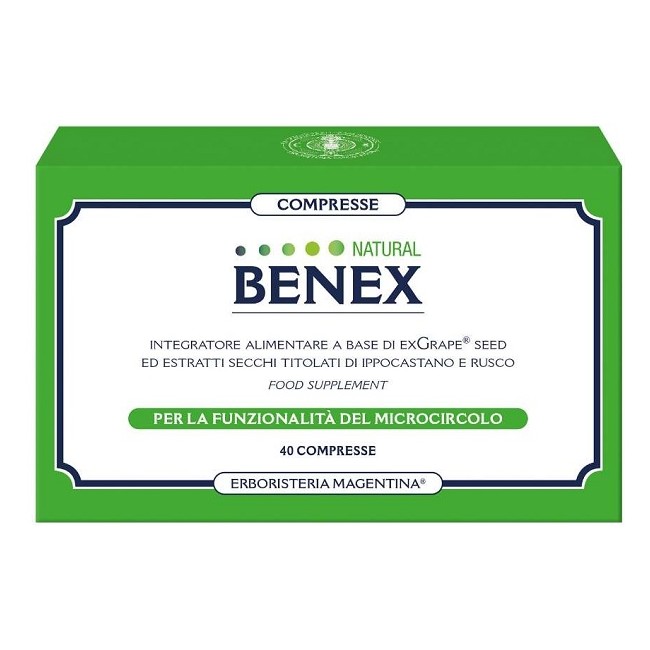 Erboristeria Magentina Benex 40 Compresse Erboristeria Magentina Benex 40 Compresse