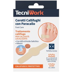 Tecniwork Cerotto Callifugo 6+6 Pezzi