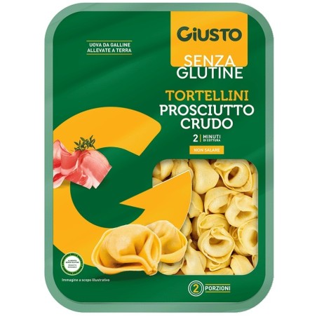 Farmafood Giusto Senza Glutine Tortellini Prosciutto Crudo 250 G Farmafood Giusto Senza Glutine Tortellini Prosciutto Crudo 250 G
