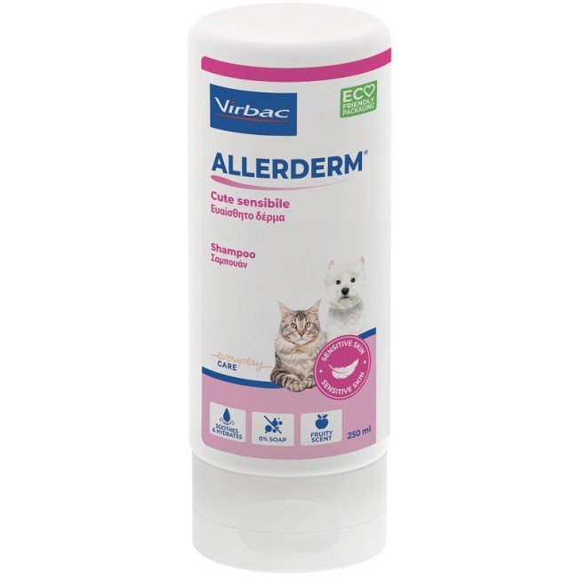 Virbac Allerderm Shampoo Cute Sensibile 250 Ml Virbac Allerderm Shampoo Cute Sensibile 250 Ml