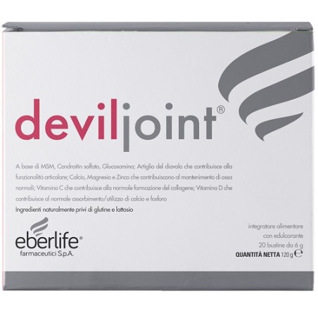 Eberlife Farmaceutici Deviljoint 20 Bustine Eberlife Farmaceutici Deviljoint 20 Bustine