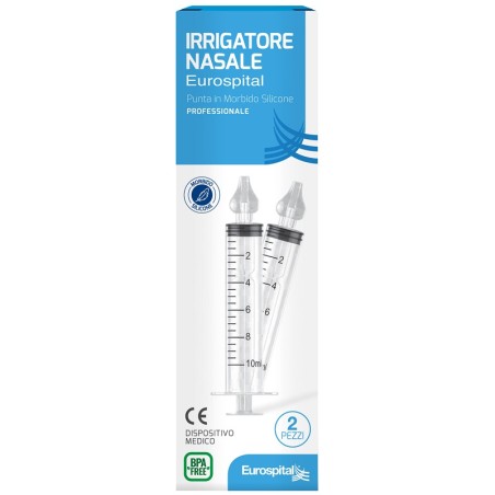 Irrigatore Nasale Eurospital 2 Pezzi Irrigatore Nasale Eurospital 2 Pezzi