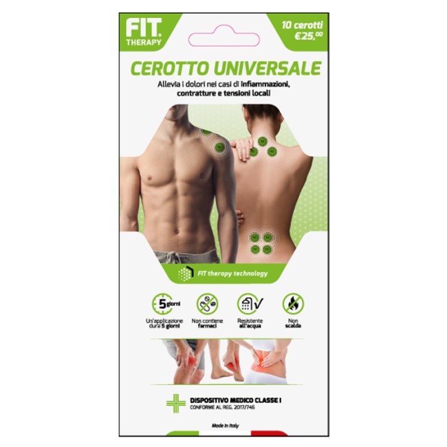 D. Fenstec Fit Therapy Cerotto Universale 10 Pezzi D. Fenstec Fit Therapy Cerotto Universale 10 Pezzi