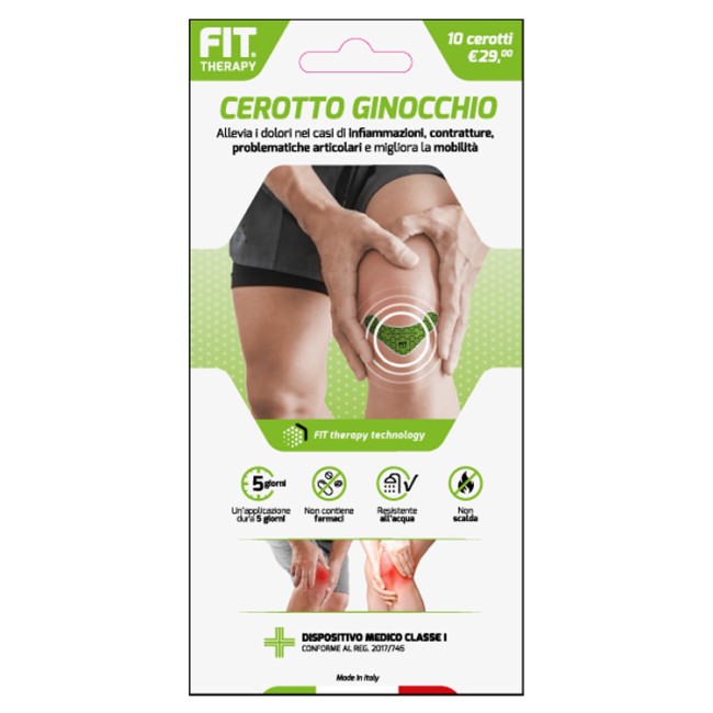 D. Fenstec Fit Therapy Cerotto Ginocchio 10 Pezzi D. Fenstec Fit Therapy Cerotto Ginocchio 10 Pezzi