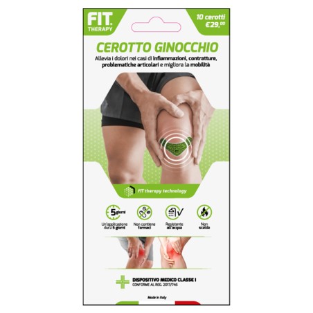 D. Fenstec Fit Therapy Cerotto Ginocchio 10 Pezzi D. Fenstec Fit Therapy Cerotto Ginocchio 10 Pezzi