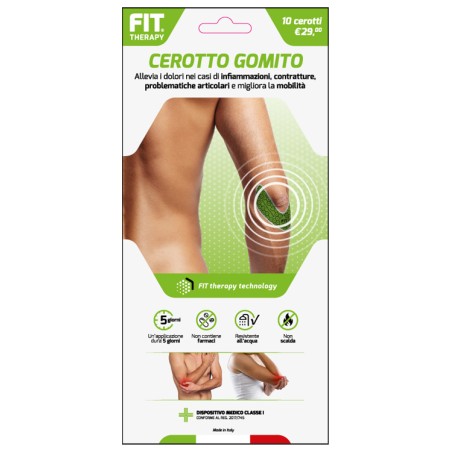 D. Fenstec Fit Therapy Cerotto Gomito 10 Pezzi D. Fenstec Fit Therapy Cerotto Gomito 10 Pezzi
