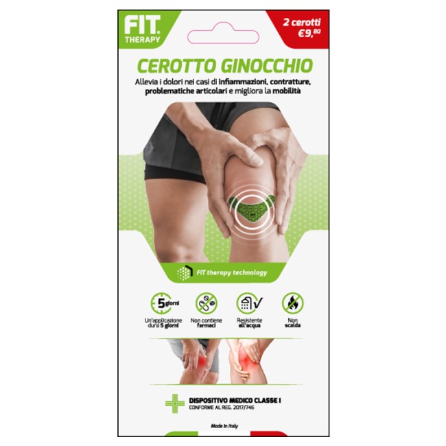 D. Fenstec Fit Therapy Cerotto Ginocchio 2 Pezzi D. Fenstec Fit Therapy Cerotto Ginocchio 2 Pezzi