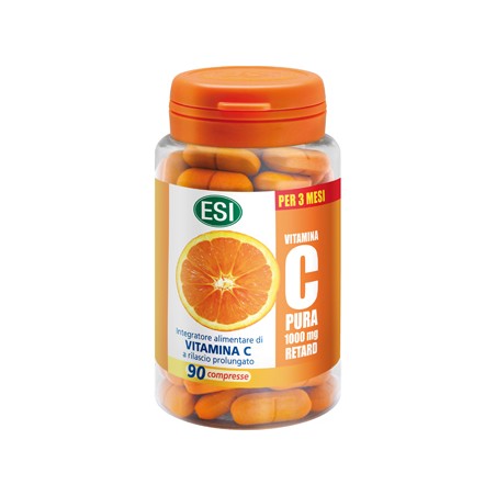 Esi vitamina c pura 1000 mg retard 90 compresse Esi vitamina c pura 1000 mg retard 90 compresse