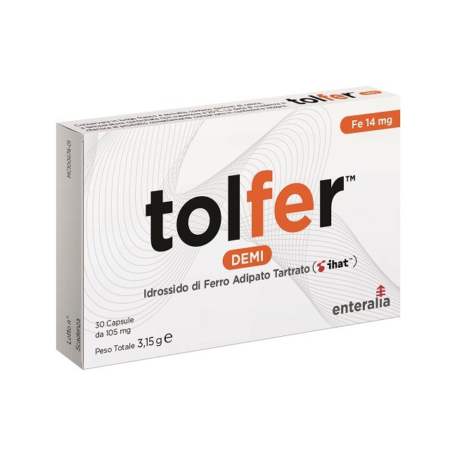 Enteralia Bioscience Tolfer Demi 14mg 30 Capsule