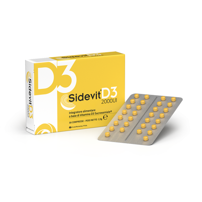 Pharmanutra Sidevit D3 2000ui 30 Compresse Pharmanutra Sidevit D3 2000ui 30 Compresse
