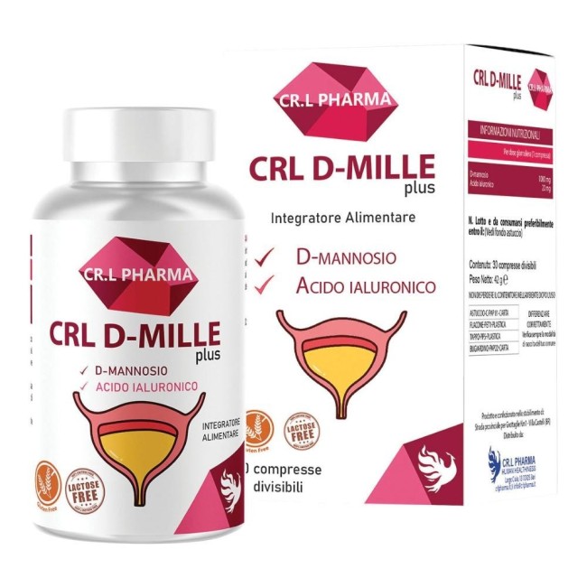 Cr.l. Pharma Crl D Mille 30 Compresse Cr.l. Pharma Crl D Mille 30 Compresse