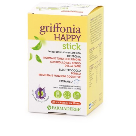 Farmaderbe Griffonia Happy 20 Stick 10 Ml Farmaderbe Griffonia Happy 20 Stick 10 Ml