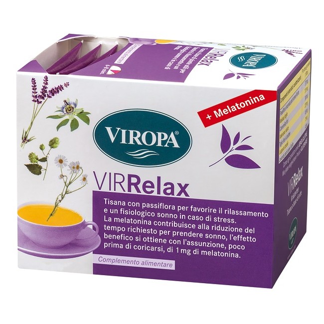 Viropa Import Viropa Vir Relax Tisana Passiflora 15 Filtri 6 G Viropa Import Viropa Vir Relax Tisana Passiflora 15 Filtri 6 G
