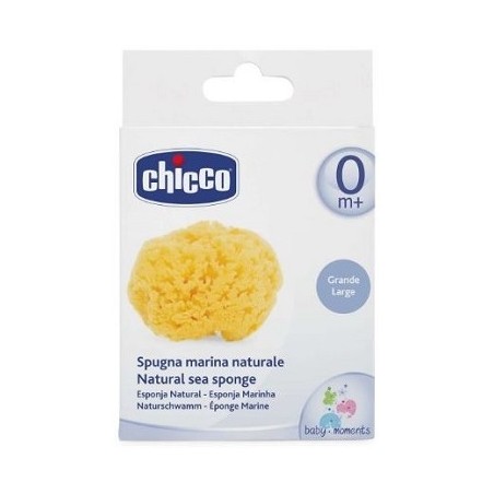 Chicco Spugna Marina Naturale Grande Igiene Sicura