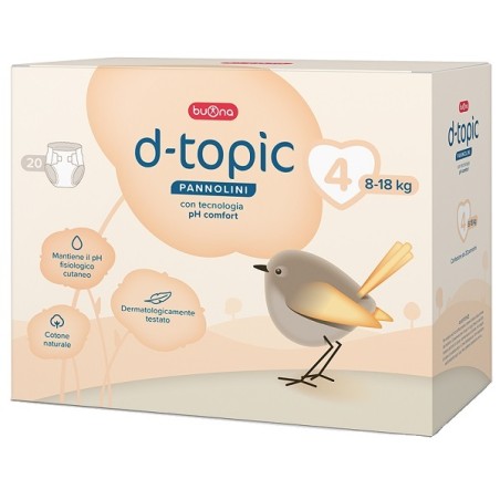 Buona D-topic Pannolini Taglia 4 20 Pezzi