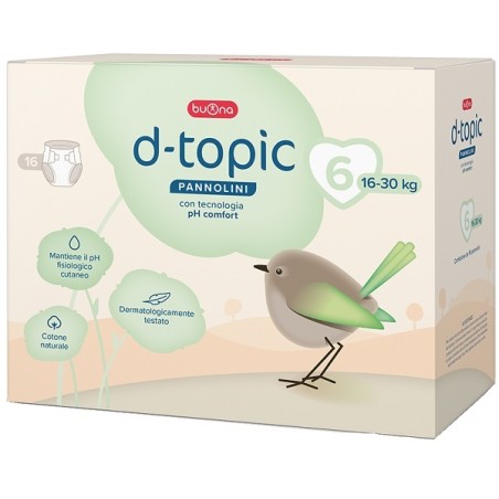 Buona D-topic Pannolini Taglia 6 16 Pezzi