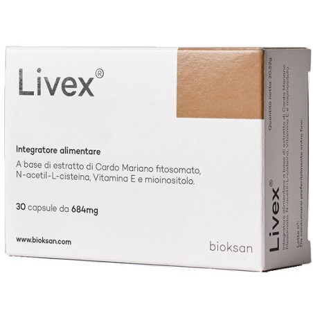 Bioksan Naturalmente Juntos Sl Livex 30 Capsule Bioksan Naturalmente Juntos Sl Livex 30 Capsule