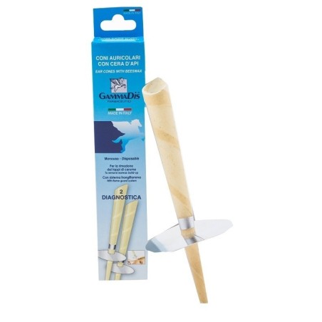 Farvima Medicinali Coni Auricolari F-care Con Cera D'api 2 Pezzi