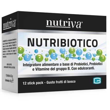 Giuriati Group Nutriva Nutribiotico 12 Stick Pack Giuriati Group Nutriva Nutribiotico 12 Stick Pack