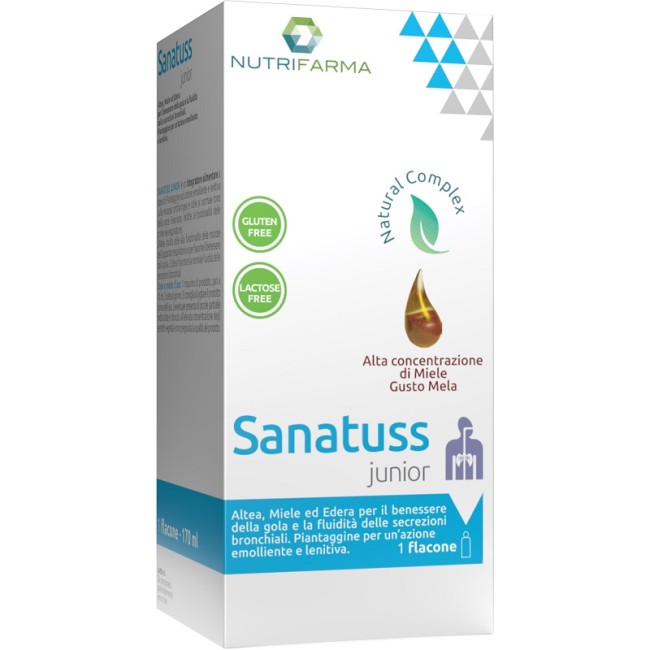 Aqua Viva Nutrifarma Sanatuss Junior 170 Ml Aqua Viva Nutrifarma Sanatuss Junior 170 Ml