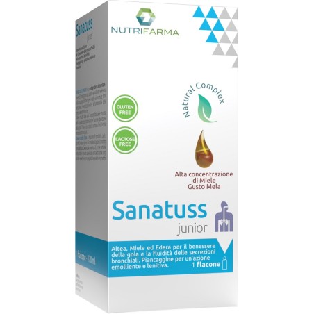 Aqua Viva Nutrifarma Sanatuss Junior 170 Ml Aqua Viva Nutrifarma Sanatuss Junior 170 Ml