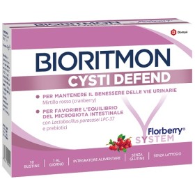 Bioritmon Cysti Defend Integratore per le vie urinarie 10 bustine